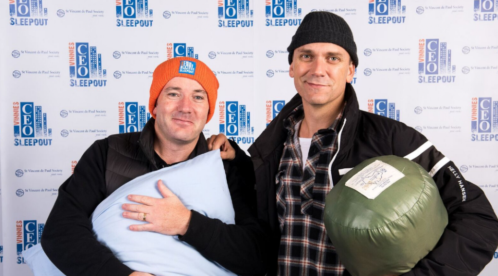 Sleeping under the stars for a worthy cause