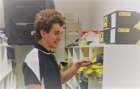 A taste of life in the workplace for students with a disability