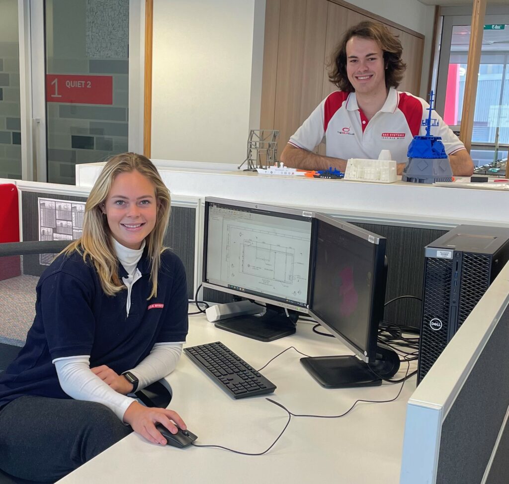 Defence Industry Pathways Program’s Zoe and Cooper: where are they now?